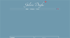 Desktop Screenshot of en.galerie-dreyfus.com